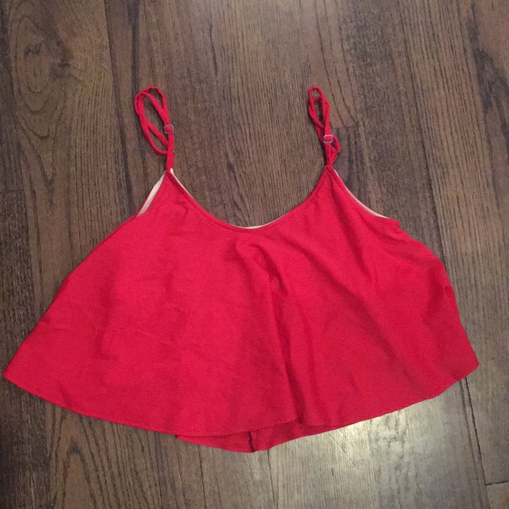 Swimsuit swing top